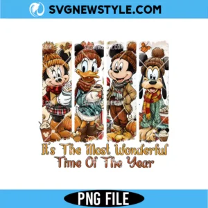 Hand Drawn Fall Mouse And Friends PNG