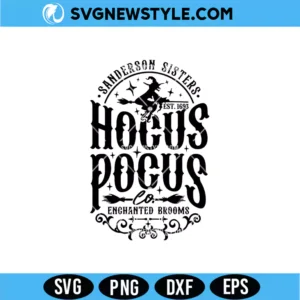 Magical Halloween Witches SVG Digital Download | Spooky Season Shirt Design