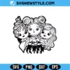 Chibi Sanderson Sisters Brewing SVG