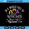 Funny Nurse Halloween SVG Digital Download | Halloween Nurse Cut File 2 Funny Nurse Halloween SVG