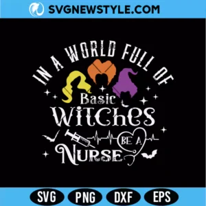 Funny Nurse Halloween SVG