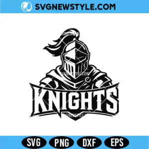 Knight Mascot SVG