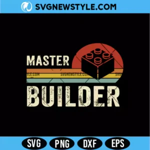 Master Builder SVG Png Digital Download | Handyman & Contractor Shirt Design