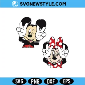 Mickey Minnie Mouse Svg Bundle