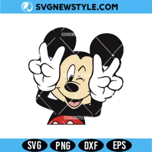 Mickey Mouse Svg Png