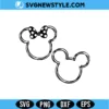 Magic Couple Mouse Ears SVG Bundle | Theme Park Vacation Cut Files 3 Magic Couple Mouse Ears SVG Bundle