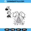 Minnie Mouse Castle Ears SVG