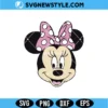 Minnie Mouse Head SVG | Vacation Ears Cut File for Cricut & Silhouette 2 Minnie Mouse Head SVG