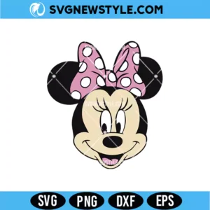 Minnie Mouse Head SVG