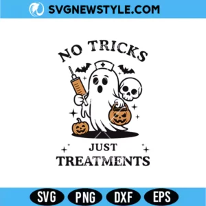 No Tricks Just Treatments Svg