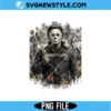 Michael Myers Horror Watercolor PNG - Spooky Halloween Slasher Sublimation Design 2 Michael Myers Horror Watercolor PNG