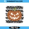 Pumpkin Polka Dot Stripes PNG | Fall Halloween Sublimation 2 Pumpkin Polka Dot Stripes PNG