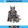Halloween Thunder God PNG Digital Download | Trendy Spooky Printable PNG 2 Halloween Thunder God PNG