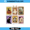 Retro Halloween Cat Ghost PNG Digital Download | Groovy Fall Printable 2 Retro Halloween Cat Ghost PNG
