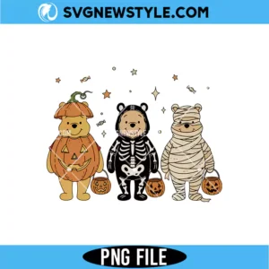 Retro Halloween Ghost PNG
