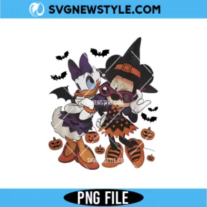 Spooky Besties Halloween PNG
