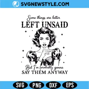Left Unsaid SVG