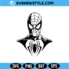 Spider-Man Bust SVG - Superhero Mask and Emblem Vector Design 2 Spider-Man Bust SVG