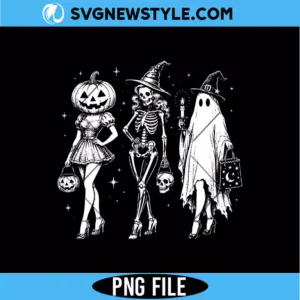 Spooky Girl Squad Png