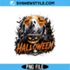 Spooky Halloween Ghost Pumpkin PNG