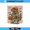 Spooky Saurus Halloween PNG Digital Download | Dinosaur Spooky Printable PNG 3 Spooky Saurus Halloween PNG