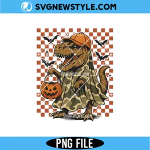 Spooky Saurus Halloween PNG
