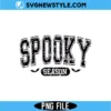 Spooky Season Halloween Png Digital Download | Trendy Fall Graphic 2 Spooky Season Halloween Png