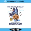 Bluey Halloween Character PNG | Cute Spooky Cartoon High Resolution PNG 2 Bluey Halloween Character PNG