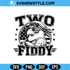 Two Fiddy Shirt Svg