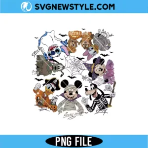 Retro Disney Halloween Trip Png