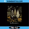 Vintage Halloween Ghosts Trio PNG Digital Download | Retro Ghost PNG File 3 Vintage Halloween Ghosts Trio PNG