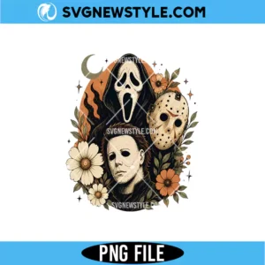 Vintage Horror Collage PNG