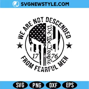 American Heritage Skull SVG