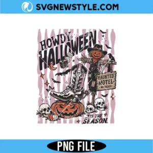 Western Howdy Halloween Png