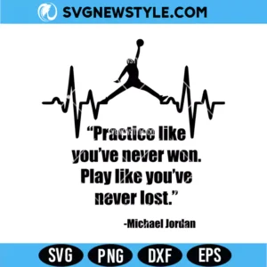 Air Jordan Quote SVG