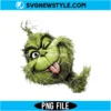 Grinch Tongue Out Png