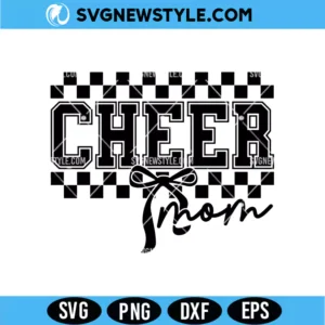 Coquette Bow Cheerleader Svg