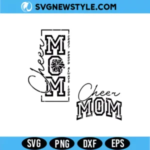 Cheer Mom Shirt Svg