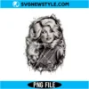 Dolly Parton Grunge PNG