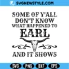 What Happened To Earl Longhorn SVG
