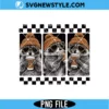 Fall Raccoon Pumpkin Spice Png Digital Download | Autumn Animal Clipart 3 Fall Raccoon Pumpkin Spice Png