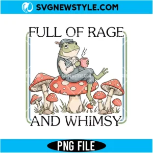 Full Of Rage And Whimsy Frog PNG