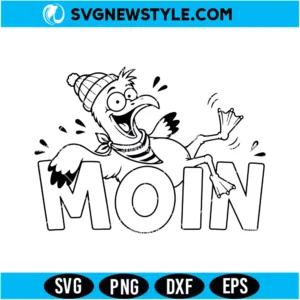 Moin Seagull SVG PNG Digital Download | Seaside Beach House Design