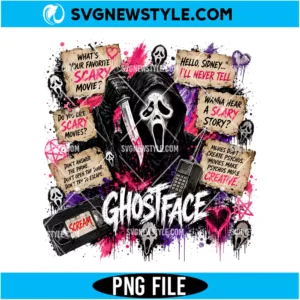 Ghostface Halloween PNG