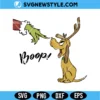 Grinch Hand and Grinch Dog Boop SVG