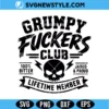 Grumpy Fuckers Club SVG PNG