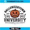 Vintage Halloween Town University PNG Digital Download | Spooky College Clipart 3 Vintage Halloween Town University PNG