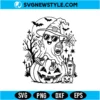 Witch Ghost Svg
