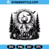 Horror Pumpkin Scarecrow Halloween SVG Digital Download | Spooky Monster Cut File 2 Horror Pumpkin Scarecrow Halloween SVG