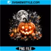 Haunted House Jack O' Lantern PNG Digital Download | Spooky Pumpkin Clipart 3 Haunted House Jack O' Lantern PNG